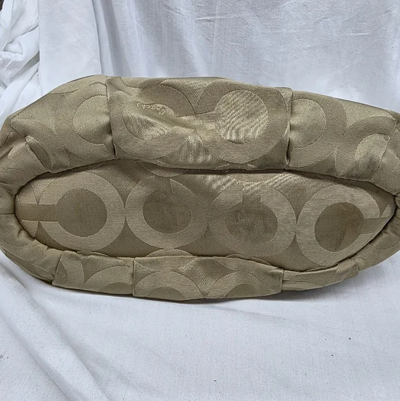 Coach Madison OP Art Sateen Sophia Satchel - Picture 11 of 16